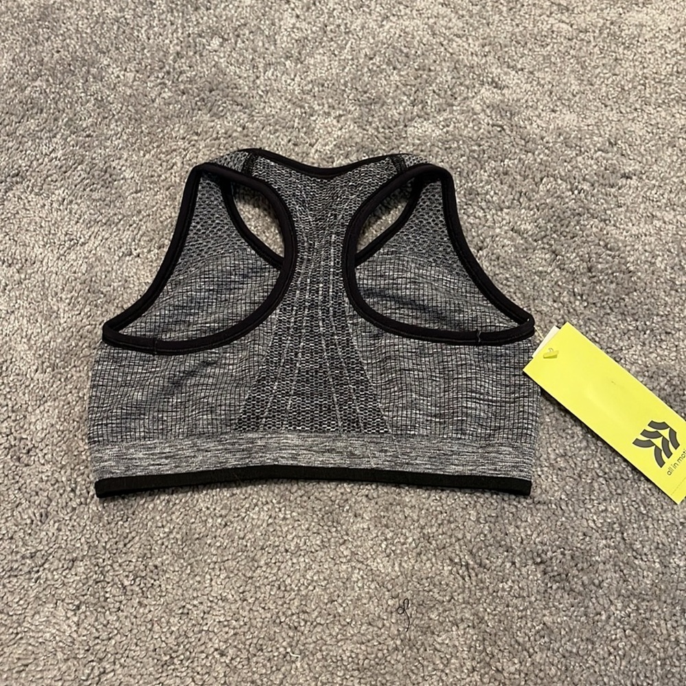 NWT All In Motion girls sports bra racer back - Picture 4 of 6